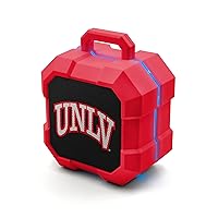 SOAR NCAA Shockbox LED Wireless Bluetooth Speaker, UNLV Rebels