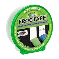 FROGTAPE Multi-Surface Painter's Tape, Green, 1.88 in. x 60 yd, 8 Rolls (242835)