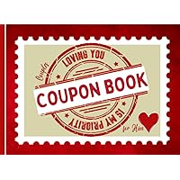 Couples Coupon Book For Him: 40 Love Vouchers With Naughty, Fun And Romantic Activities For Husband Or Boyfriend | For Anniversary, Birthday, Valentines Day