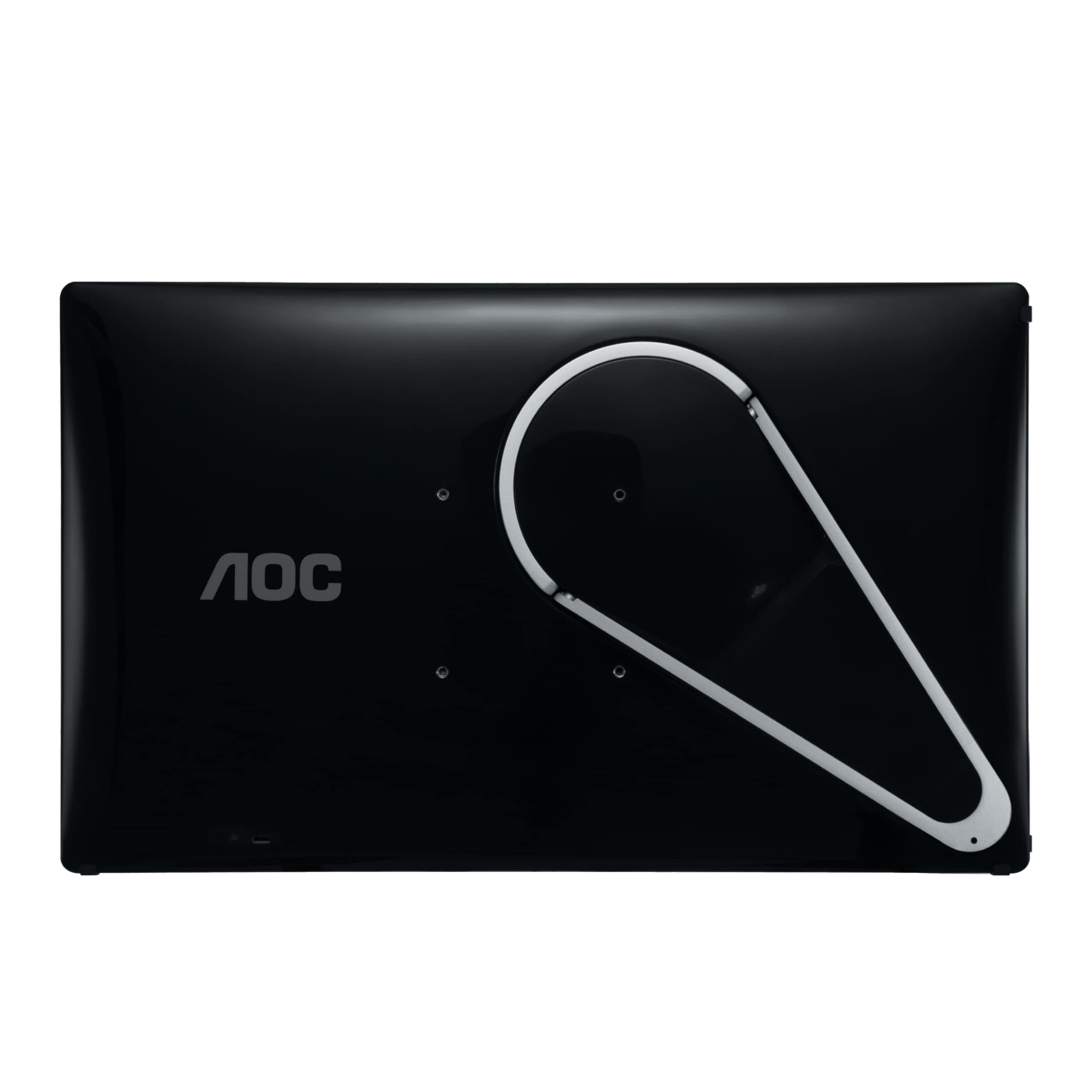 AOC e1659Fwu 15.6-Inch Ultra Slim 1366x768 Res 200 cd/m2 Brightness USB 3.0-Powered Portable LED Monitor w/ Case Black