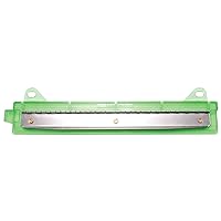 McGill Trident Portable 3-Hole Punch with Ruler, 1/4 Inch Round Holes, Color May Vary, 1 Unit (MCG600AS)
