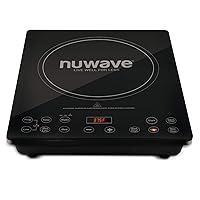 Pro Chef Induction Cooktop, NSF-Certified, Commercial-Grade, Portable, Powerful 1800W, Large 8” Heating Coil, 94 Temp Settings 100°F - 575°F in 5°F, Shatter-Proof Ceramic Glass Surface