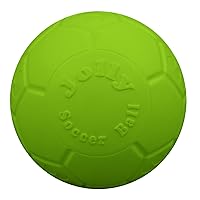 Jolly Pets Medium Soccer Ball Floating-Bouncing Dog Toy, 6 inch Diameter, Apple Green (SB06 GR)