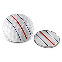 Golf Dimpled 3D Ball Marker