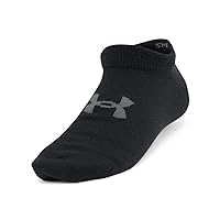 Under Armour Unisex-Child Youth Essential No Show Socks 6 Pack