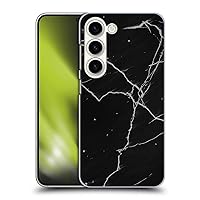 Officially Licensed Alyn Spiller Black Marble Hard Back Case Compatible with Samsung Galaxy S23 5G