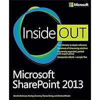 Microsoft SharePoint 2013 Inside Out Microsoft SharePoint 2013 Inside Out Kindle Paperback