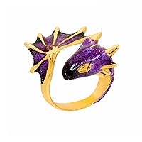 Mythical Dragon Rings Collection - Enamel Fantasy Jewelry for Dragon Lovers