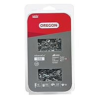 Oregon S56 AdvanceCut Chainsaw Chains 2-Pack, for 16-Inch Bars, 56 Drive Links – 2 x low-kickback chains fit Poulan, Echo, Ryobi, Wen and more,Grey