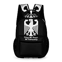 Coat Arms of Germany Backpack Adjustable Strap Laptop Backpack Casual Business Travel Bags for Women Men