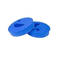 Trademark Innovations Water Weight Exercise Equipment Disc Set for Pool Water Aerobics, Blue