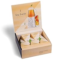 Iced Mango Peach Tea Over Ice, Pitcher-Size Iced Green Tea Infusers, 5pk Box