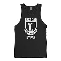 Threadrock Men's Best Dad by Par Tank Top
