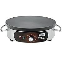 Waring Commercial WSC160 Heavy-Duty Commercial Electric Crepe Maker, 16-Inch