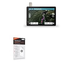 BoxWave Screen Protector Compatible with Garmin Tread XL Overland - ClearTouch Anti-Glare (2-Pack), Anti-Fingerprint Matte Film Skin