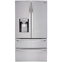 LG LMXS28626S 28 cu.ft. 4-Door French Door Refrigerator - Stainless Steel