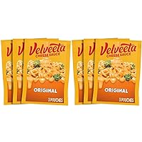 Original Melting Cheese Sauce Pouches (3 ct Box, 4 oz Packets) (Pack of 2)