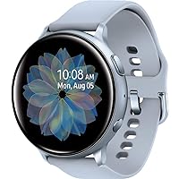 Samsung Galaxy Watch Active2 Smartwatch 40mm Aluminum, Fitness Tracker,Silver (Renewed)