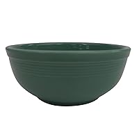 CAC China TG-18G Tango 15-Ounce Green Porcelain Salad Bowl, 5-7/8-Inch, Box of 36