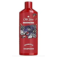 Old Spice Nightpanther Shampoo for Men, 13.5 Fl Oz (Pack of 6)