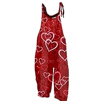 Women's Jumpsuits, Rompers & Overalls Sleeveless Baggy Loose Fit One Piece Cotton Linen Wide Leg Jumpsuits for Women