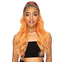Remy Illusion Pony Garnet Ponytail Extension Synthetic Hair – 27 Inch Pony Tails Hair Extensions – Wavy Hair Extensions with Beautiful Colors – Comfortable and Easy to Apply – (2)