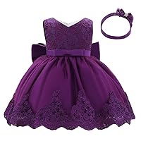 Dressy Daisy Baby Girls Dresses Embroidered Pageant Wedding Flower Girl Birthday Tulle Dresss