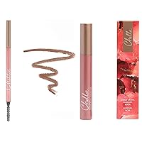 Chella Good Drama Vegan Mascara and Eyebrow Pencil Bundle, Beautiful Blonde