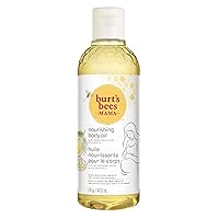 Burt's Bees Mama Body Oil with Vitamin E, 100% Natural Origin, 5 Fluid Ounces
