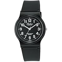 [ Citizen queue and queue ] CITIZEN Q & Q watches Falcon ( Forukon ) analog display 10 ATM water resistant Black × White