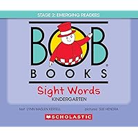 Bob Books - Sight Words Kindergarten | Phonics, Ages 4 and up, Kindergarten (Stage 2: Emerging Reader) Bob Books - Sight Words Kindergarten | Phonics, Ages 4 and up, Kindergarten (Stage 2: Emerging Reader) Paperback Kindle Hardcover