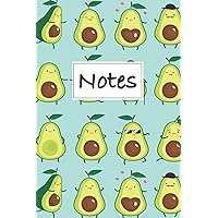 Notes: Avocado Journal - Avocado Gifts: Cute Avocado Gifts, Avocado Gifts for Women, Avocado Birthday Gift, Avocado Themed Gifts, Avocado Gifts for ... Avocado Birthday, Avocado Birthday Gifts