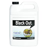 Sanco Industries Black Out Lake and Pond Dye - One Gallon of Professional Lake & Pond Dye – Treats Up to 1 Acre – Deep Black Color - Safe for Fish, Wildlife, Pets & Children