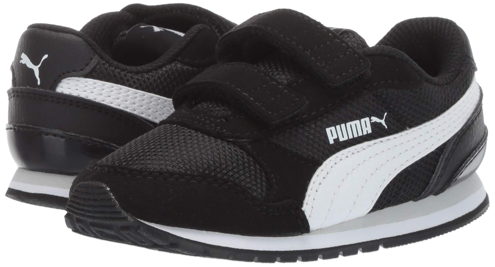 PUMA unisex-child St Runner Hook and Loop Sneaker