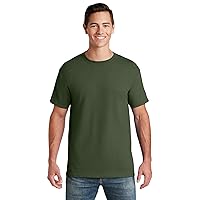 Dri-Power Mens Active T-Shirt 2X-Large Military Green