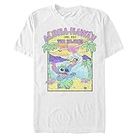Disney Men's Lilo & Stitch Visit The Islands T-Shirt