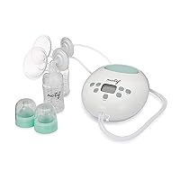 Motif Medical Luna Double Electric Breast Pump - Easy to Use, Quiet Motor, Built-in LED Night Light - Outlet Required Motif Medical Luna Double Electric Breast Pump - Easy to Use, Quiet Motor, Built-in LED Night Light - Outlet Required