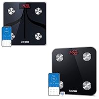RENPHO Bluetooth Body Fat Scale,RENPHO Smart Bathroom Scale, Digital Weighing Scales with Body Fat and Water Weight, Bluetooth Body Fat Measurement Device for Smart App