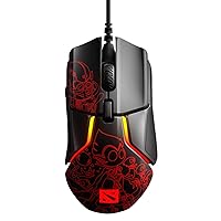 SteelSeries Rival 600 Gaming Mouse - 12, 000 CPI TrueMove3+ Dual Optical Sensor - 0.5 Lift-Off Distance - Weight System - Dota 2 Design PC