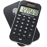 Victor 900 Handheld Calculator, Black, 0.3