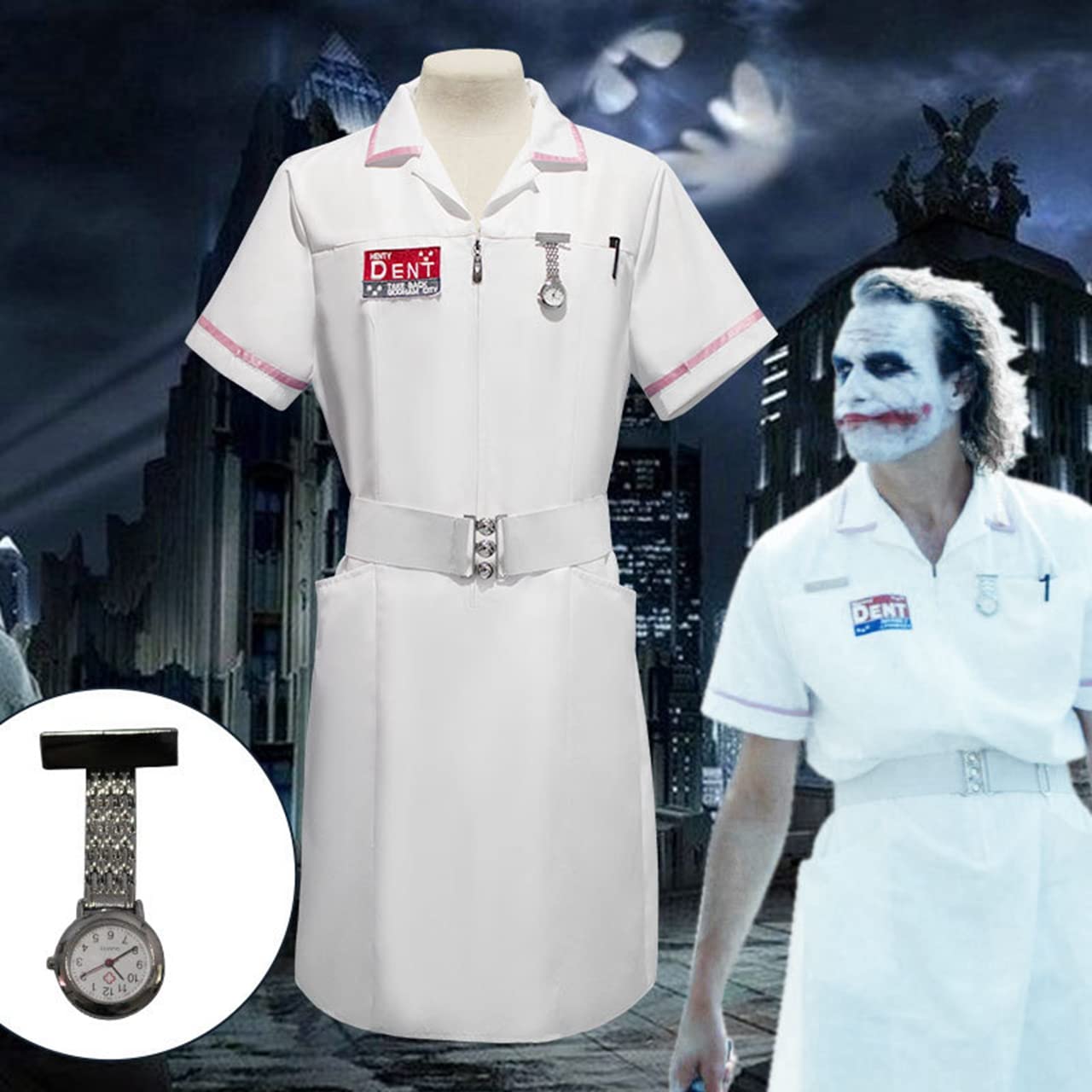 Mua Batman Joker Nurse Clothes Batman Cosplay Costume Movie Joker Costume  Cosplay Costume Halloween Event School Festival Performance Christmas  Costume Cosplay (XL) trên Amazon Nhật chính hãng 2023 | Giaonhan247