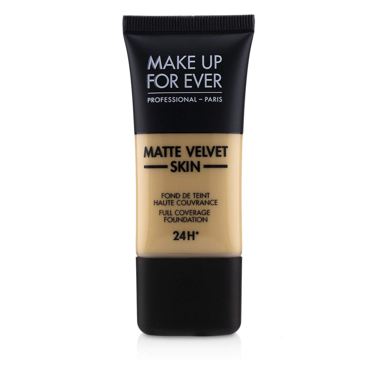 MAKE UP FOR EVER Matte Velvet Skin Full Coverage Foundation Y245 - SOFT SAND 1.01 oz/ 30 mL
