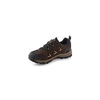 Eddie Bauer Mainland Waterproof Low Hikers | Aggresive Multi-Directional Lug Pattern, Adaptive & Versatile Design Rubber Traction Outsole Memory Foam Insole