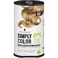 Simply Color Permanent Hair Color, 8.0 Medium Blonde