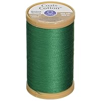 Coats Thread & Zippers S975-6670 Machine Quilting Cotton Thread, 350-Yard, Field Green