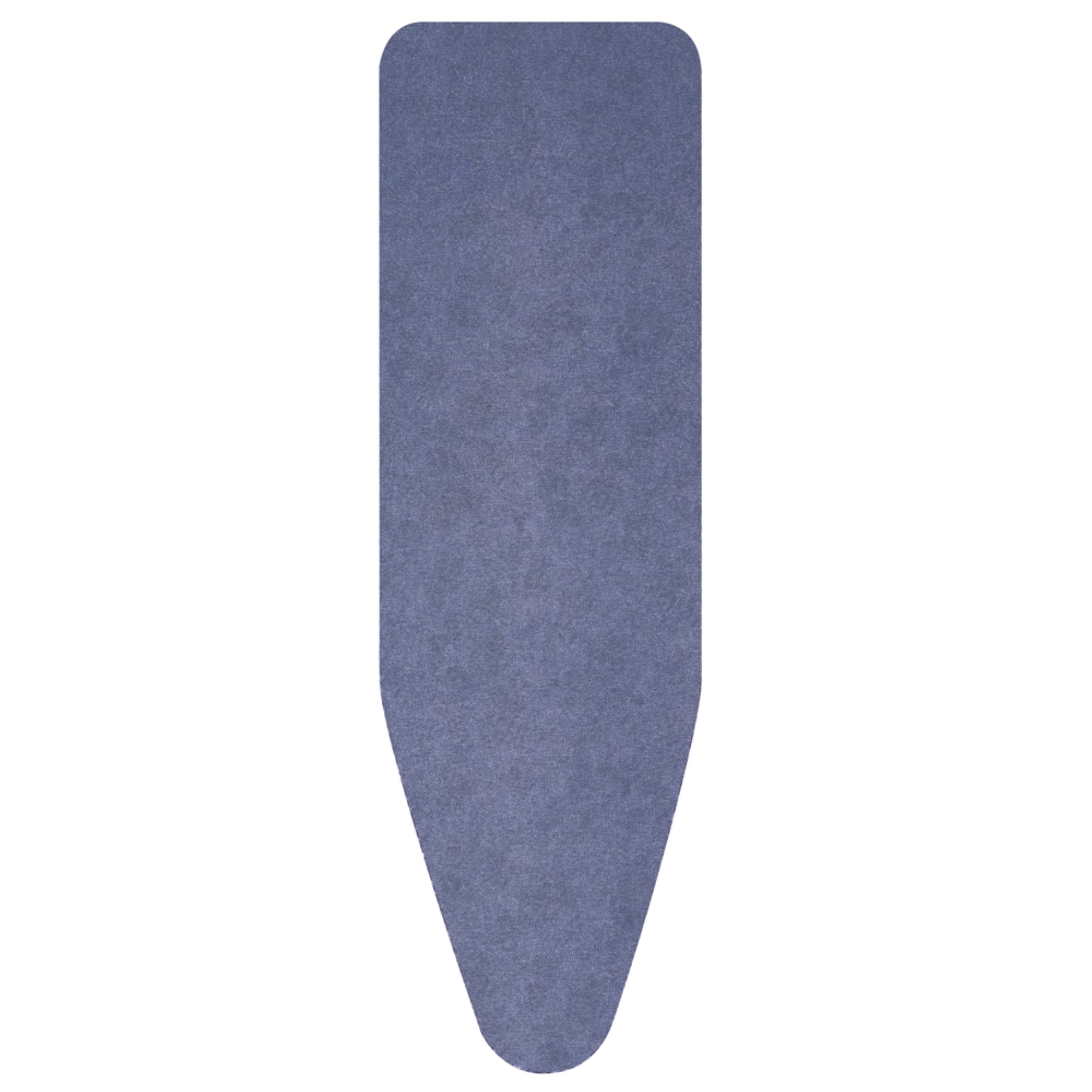 Brabantia Thick Foam & Felt Padding Ironing Board Cover, Size C (49 x 18 in), Denim Blue