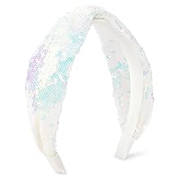 The Children's Place Girls' Fashion Hair Accessories, Sequin Headband, NO_Size