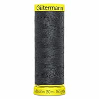 Guetermann Maraflex Thread 150 m, Dark Grey, One Size (Gut_777000-36-1)