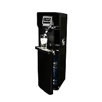 Thermostar Automatic Water and Ice Dispenser, Self-Making Ice Machine and Water Cooling, Bottom Load Water Jug, Black