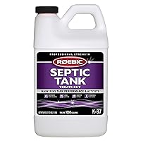 Roebic K-37-H Septic Tank Treatment: 64-Ounce, Promotes Efficient Breakdown, Reduces Odors, Prevents Clogs for Smooth Septic System Operation